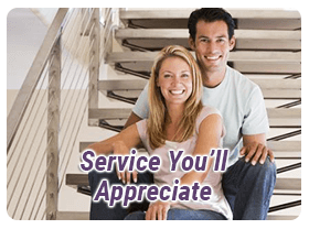 Service you'll appreciate Service you'll appreciate